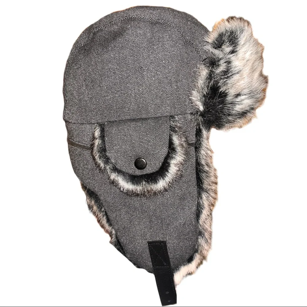 Faux-Fur Trim Hat - Picture 2 of 5